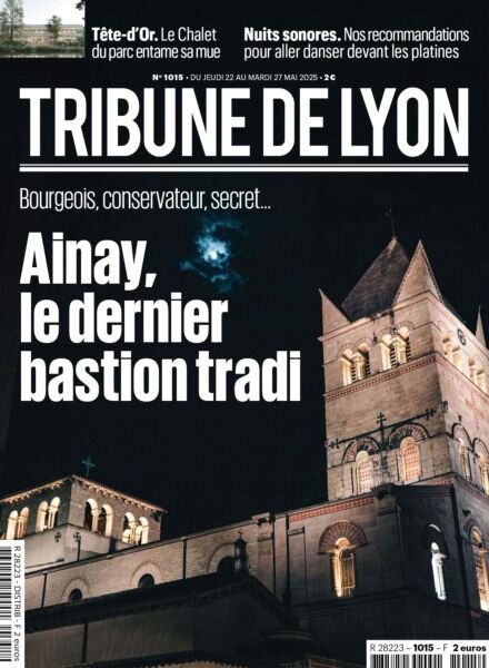Tribune de Lyon – 22 Mai 2025 Cover