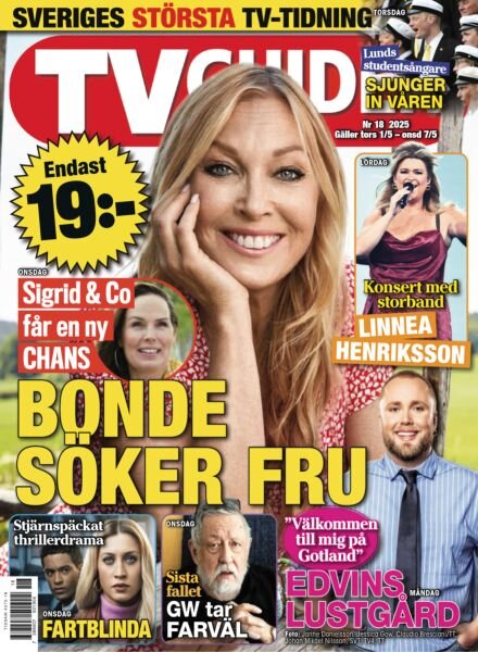 TV-guiden – 1 Maj 2025 Cover