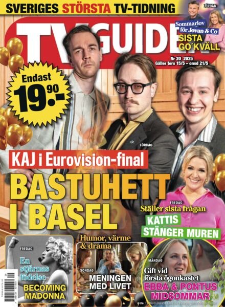 TV-guiden – 15 Maj 2025 Cover