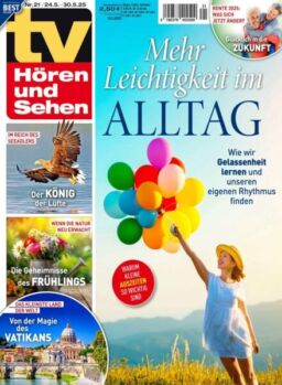 TV Horen und Sehen – 16 Mai 2025