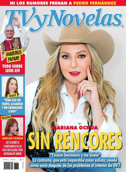 TVyNovelas Mexico – 12 Mayo 2025 Cover