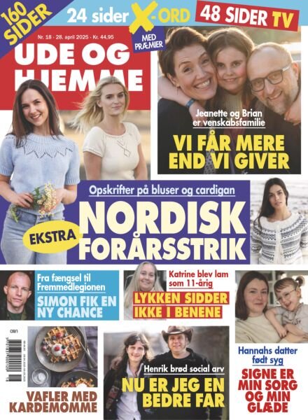 Ude og Hjemme – 28 April 2025 Cover