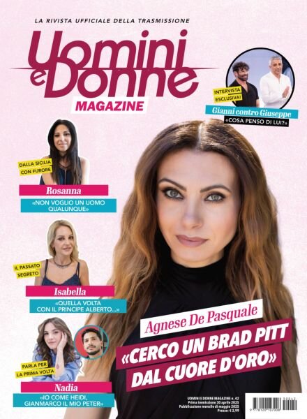 Uomini e Donne Magazine – Maggio 2025 Cover