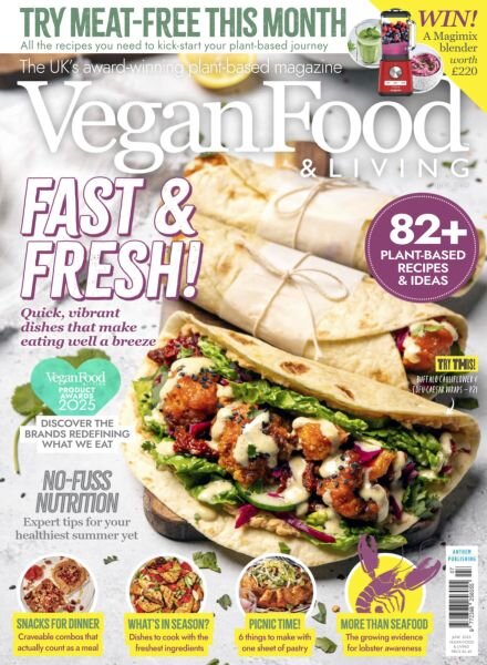 Vegan Food & Living – June 2025 Cover
