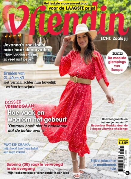 Vriendin – 20 Mei 2025 Cover