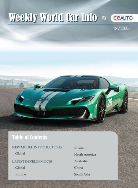 Weekly World Car Info – 3 May 2025 Cover