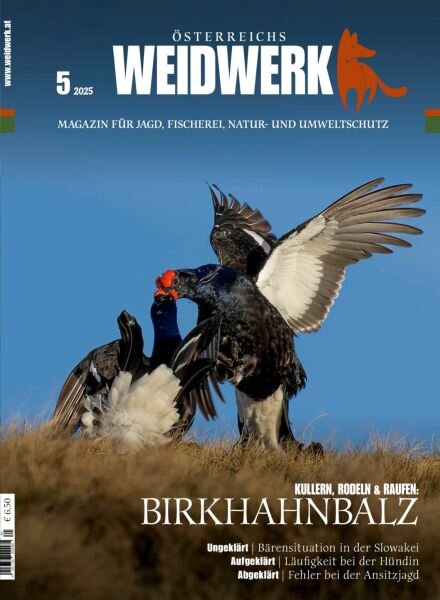 Weidwerk – Mai 2025 Cover