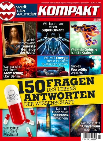 Welt der Wunder Kompakt – 16 Mai 2025 Cover