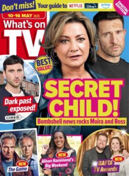 What’s on TV – 10 May 2025