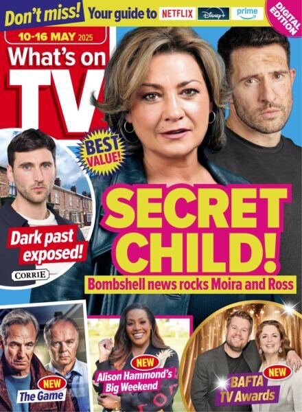 What’s on TV – 10 May 2025 Cover