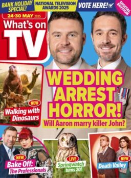 What’s on TV – 24 May 2025