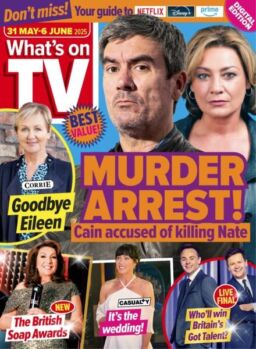 What’s on TV – 31 May 2025