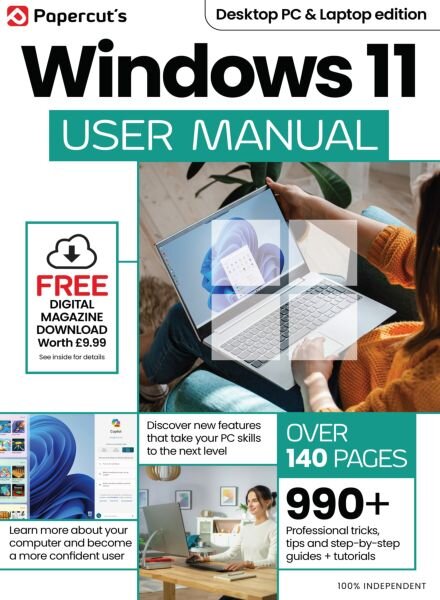 Windows 11 User Manual – Spring 2025 Cover