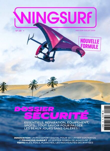 Wing Surf – Mai-Juin-Juillet 2025 Cover