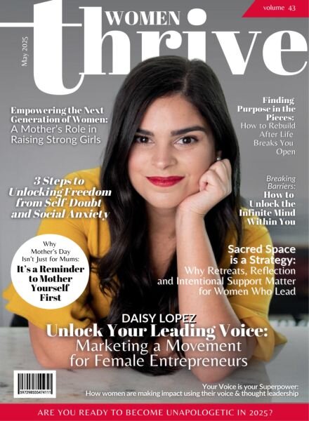 Women Thrive Magazine – May 2025 Cover
