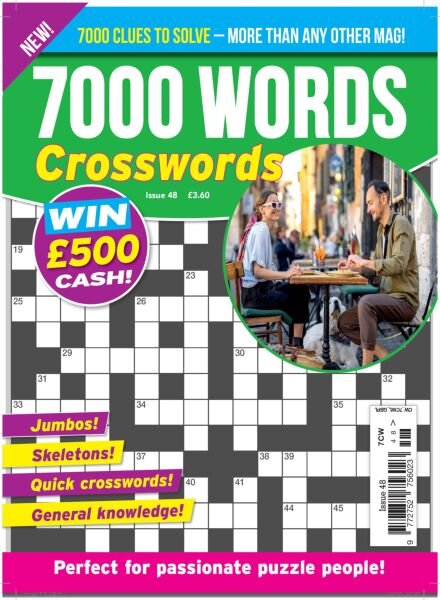 7000 Words Crosswords – June 2025 Cover