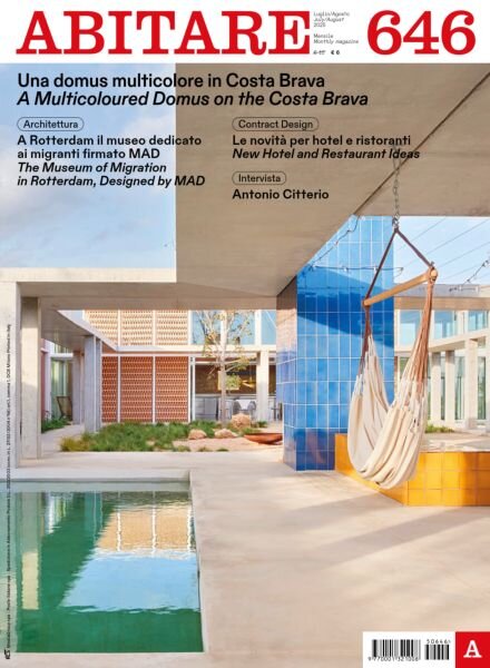 Abitare – Luglio-Agosto 2025 Cover