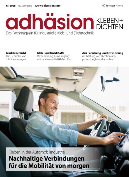 adhasion KLEBEN & DICHTEN – Juni 2025 Cover