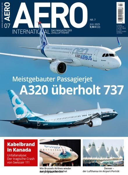 Aero International – Juli 2025 Cover