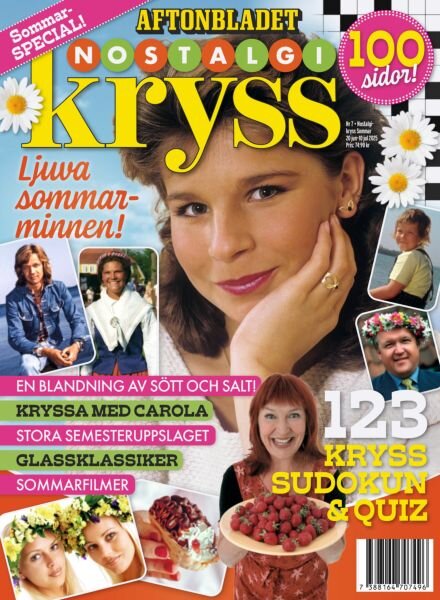 Aftonbladet Nostalgi Kryss – 20 Juni 2025 Cover