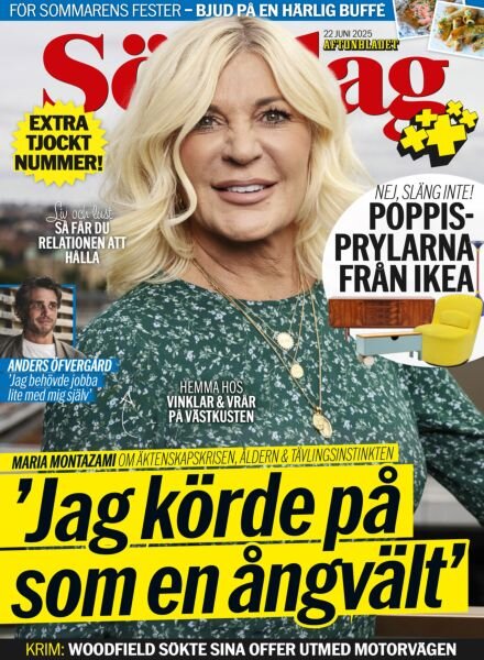 Aftonbladet Sondag – 22 Juni 2025 Cover