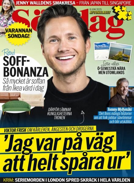 Aftonbladet Sondag – 8 Juni 2025 Cover