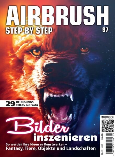 Airbrush Step by Step German Edition – Ausgabe 97 2025 Cover