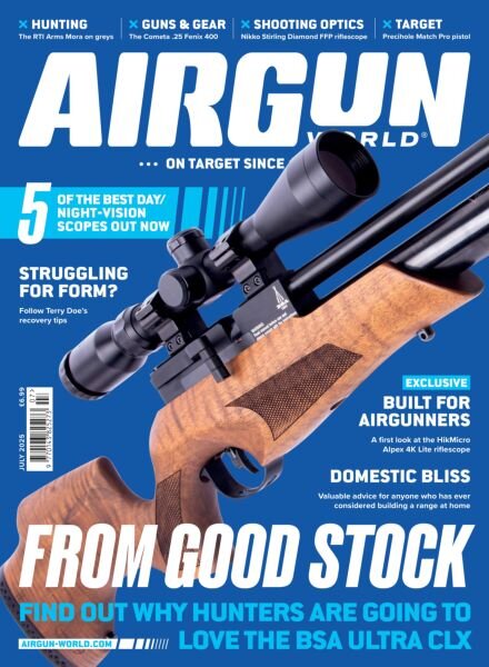 Airgun World – July 2025 Cover