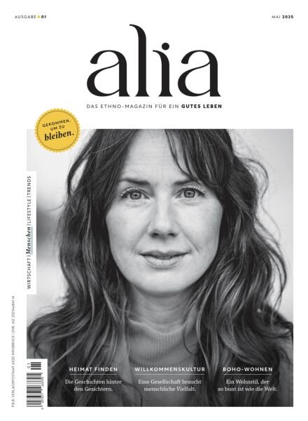 alia Magazin – Mai 2025 Cover