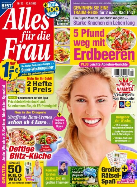 Alles fur die Frau – 13 Juni 2025 Cover