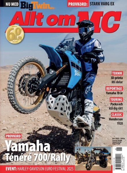 Allt om MC – Juni 2025 Cover