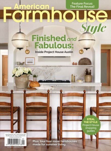 American Farmhouse Style – August-September 2025 Cover