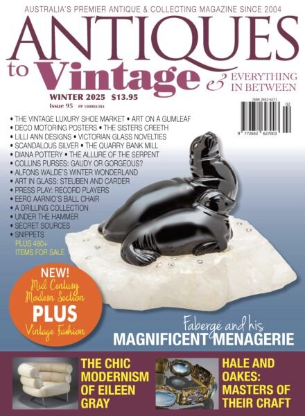 Antiques to Vintage & Everything In Between – Winter 2025 Cover