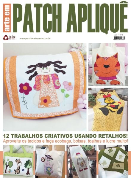 Arte em Patchwork – Junho 2025 Cover
