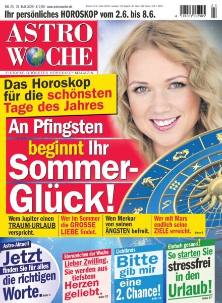 Astrowoche – 27 Mai 2025 Cover