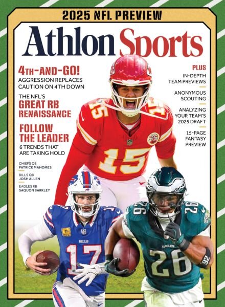 Athlon Sports – 2025 NFL Preview Cover