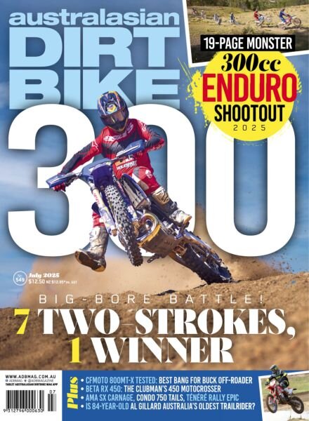 Australasian Dirt Bike – Issue 549 2025 Cover