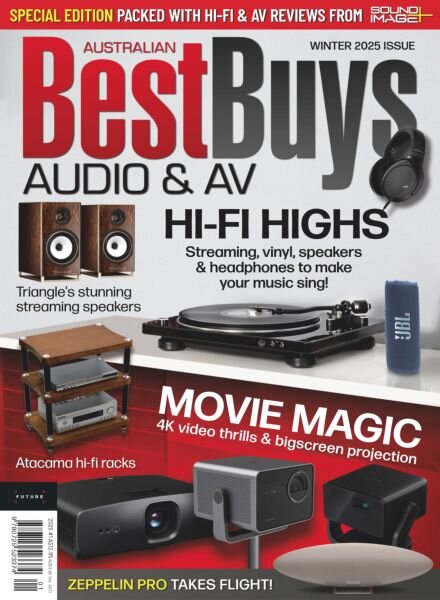 Australian Best Buys Audio & AV – Winter 2025 Cover