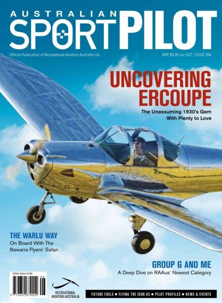 Australian Sport Pilot – Issue 108 April 2024 Cover