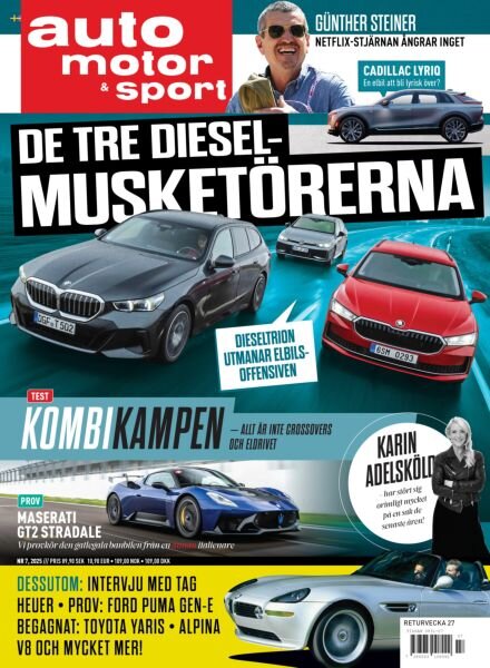 Auto Motor & Sport Sverige – Juni 2025 Cover