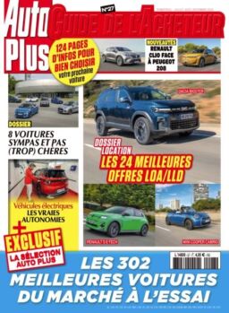 Auto Plus Guide de l’Acheteur – Juillet-Aout-Septembre 2025