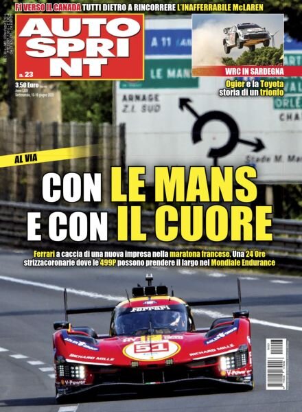 Auto Sprint – 10 Giugno 2025 Cover