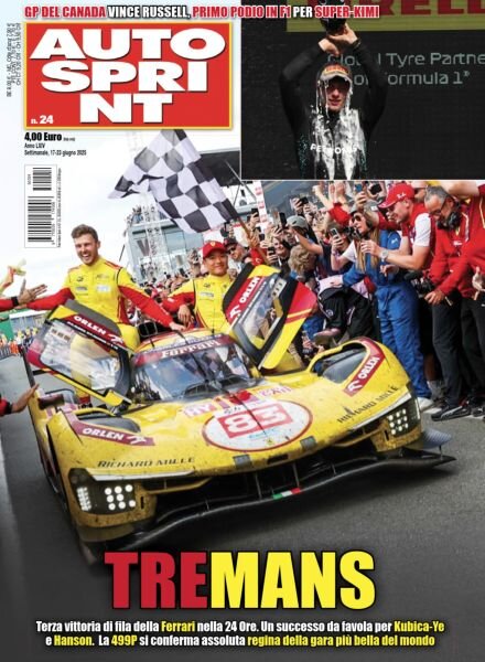 Auto Sprint – 17 Giugno 2025 Cover