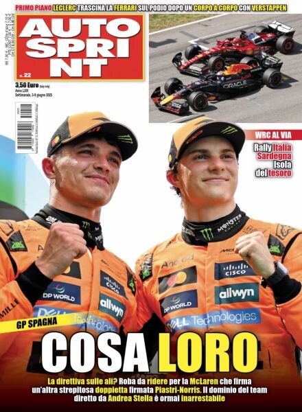 Auto Sprint – 3 Giugno 2025 Cover