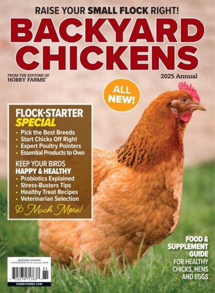 Backyard Chickens – Annual 2025 Cover