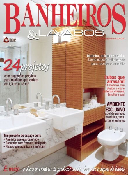 Banheiros e Lavabos – Junho 2025 Cover