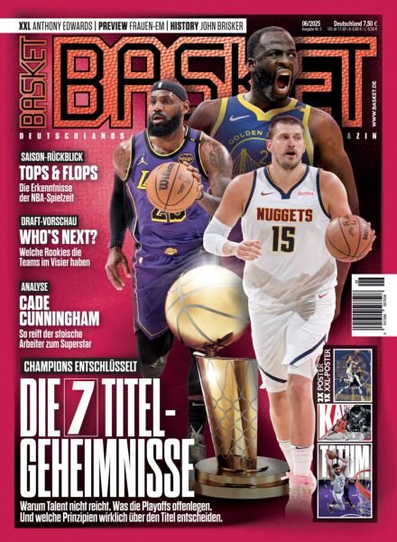Basket Germany – Juni 2025 Cover