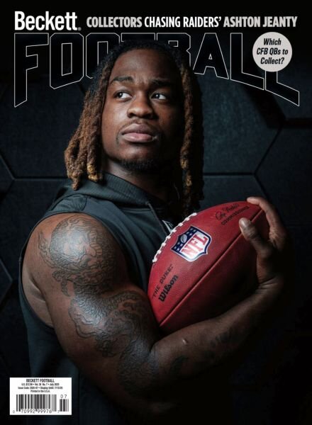 Beckett Football – July 2025 Cover