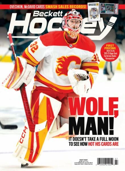 Beckett Hockey – July 2025 Cover