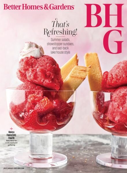Better Homes & Gardens USA – July-August 2025 Cover